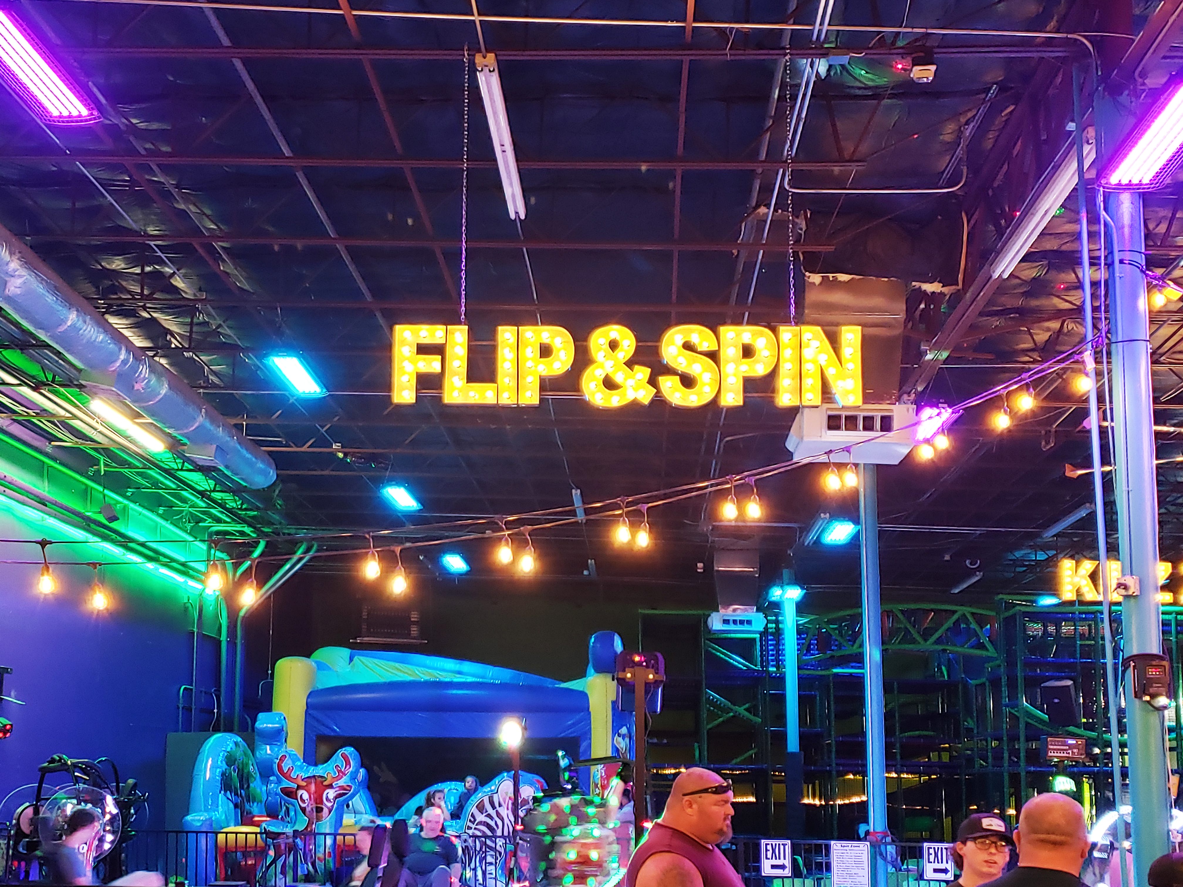 spin flip bumper cars