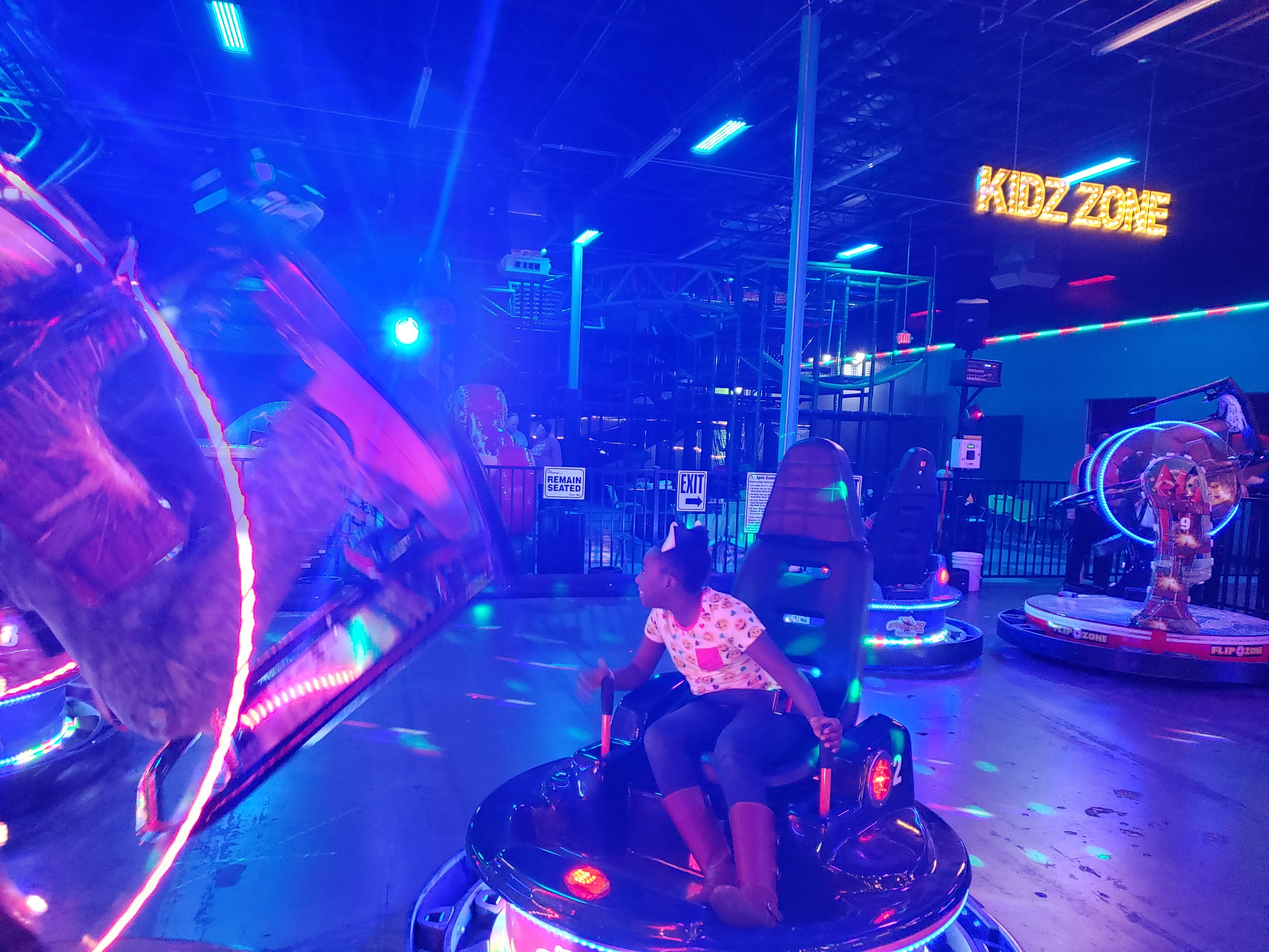 spin flip bumper cars