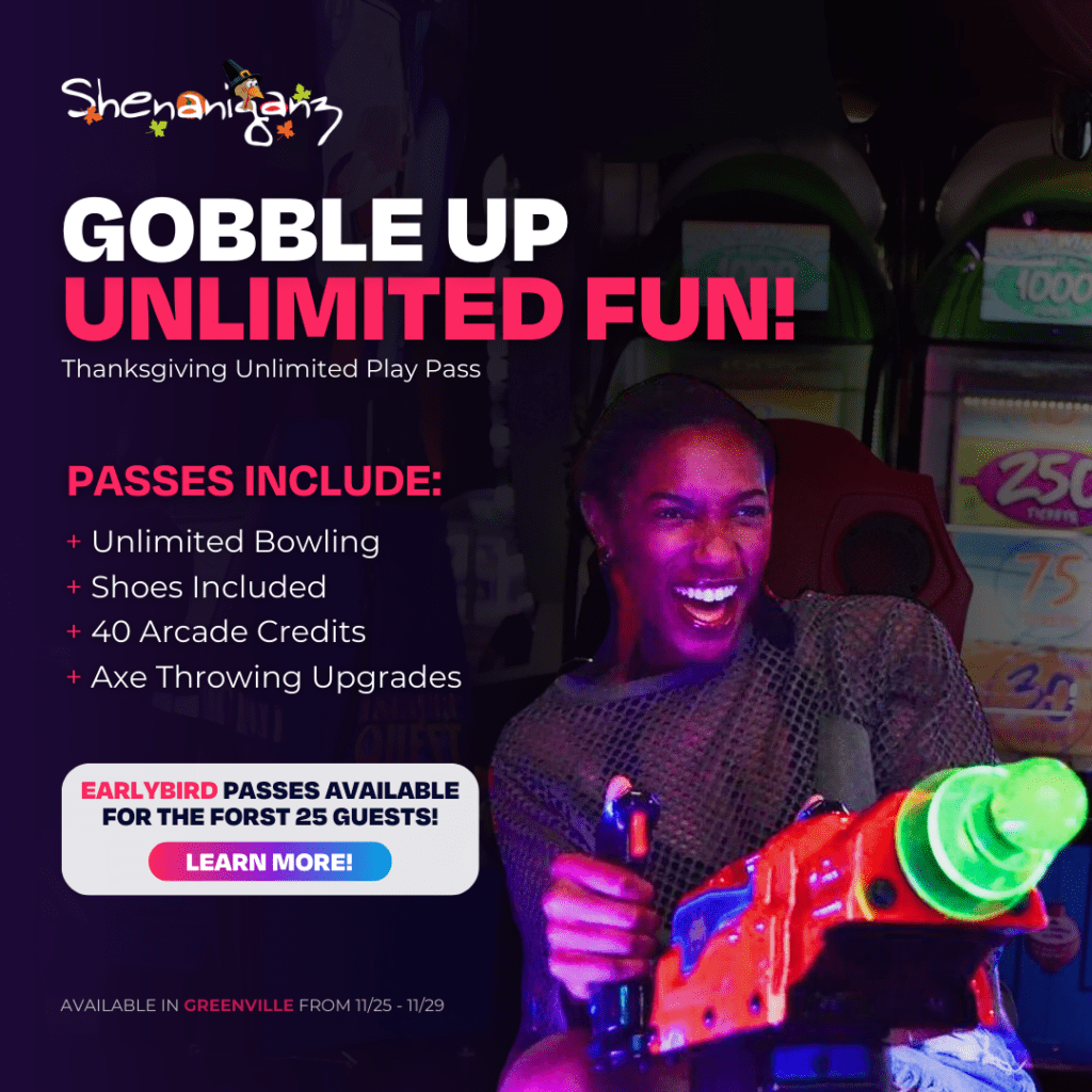 Thanksgiving Unlimited Play Pass