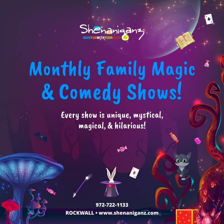 Monthly Family Magic & Comedy Show