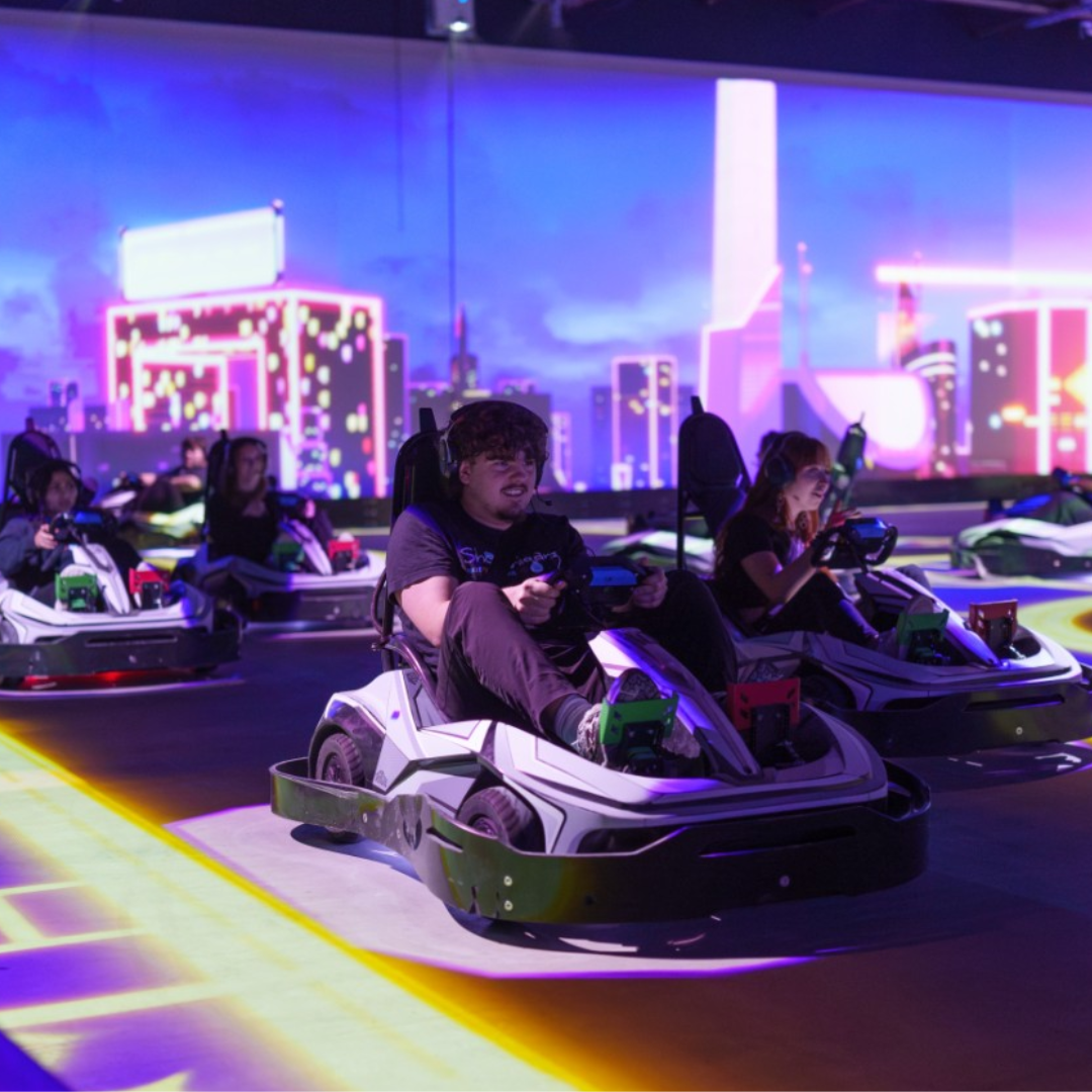 Rockwall Go-Karts: Quantum Augmented Reality Racing
