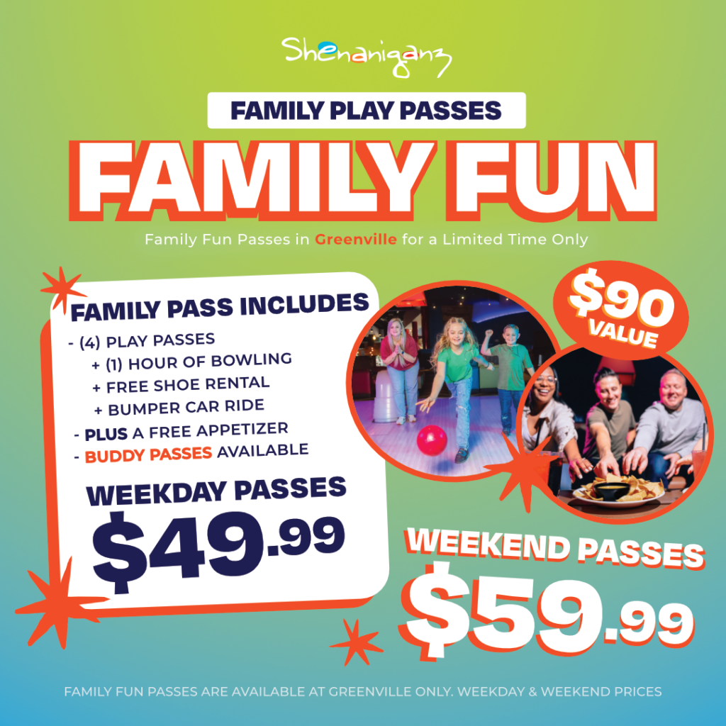 Greenville Family Fun Pass
