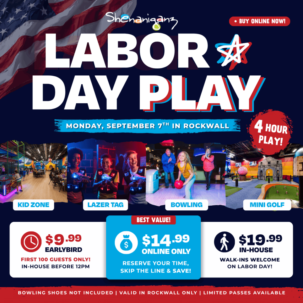 Labor Day Play Pass