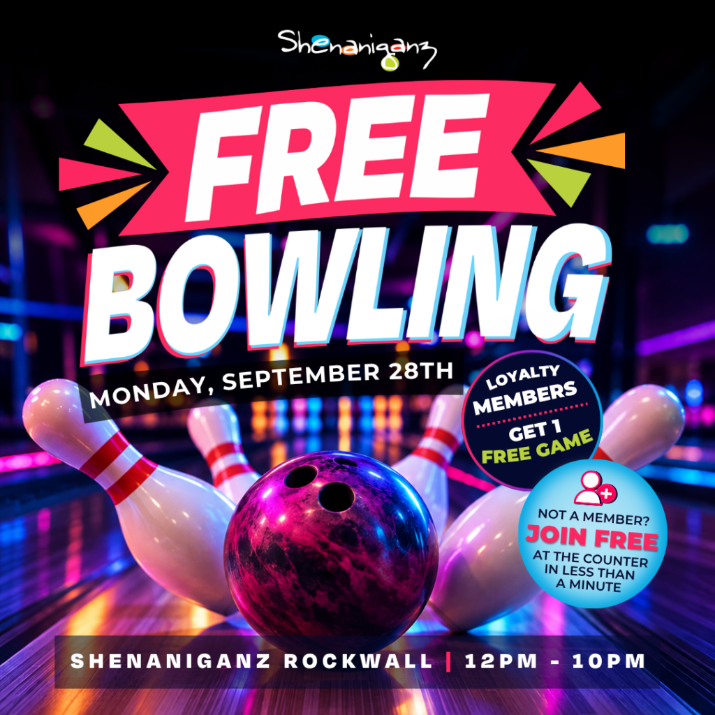 FREE Bowling in Rockwall